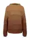 TOM TAILOR Svetr  hnědá / světle hnědá