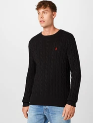 Polo Ralph Lauren Pullover 'Driver' knallrot / schwarz