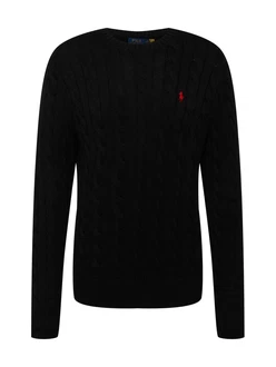 Polo Ralph Lauren Pullover 'Driver' knallrot / schwarz
