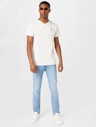 Derbe T-Shirt rot / offwhite