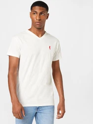 Derbe T-Shirt rot / offwhite