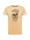 Derbe T-Shirt ''''Hipster'''' hellbraun / schwarz