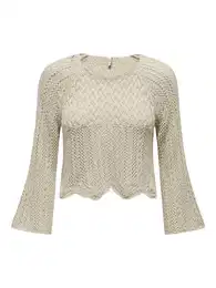 Svetr 'ONLNola' světle šedá