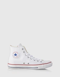 CONVERSE Sneaker 'CHUCK TAYLOR ALL STAR CLASSIC HI LEATHER' weiß