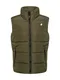 Superdry Weste oliv / weiß