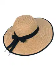 Klobouk světle béžová / černá