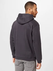 TOM TAILOR Denim Sweatshirt anthrazit/weiß