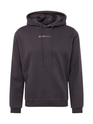 TOM TAILOR Denim Sweatshirt anthrazit/weiß