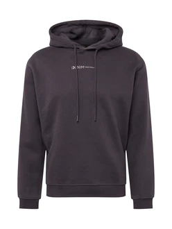 TOM TAILOR Denim Sweatshirt anthrazit/weiß