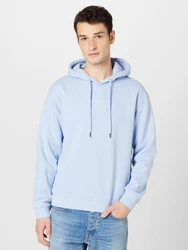 TOM TAILOR Denim Sweatshirt hellblau/wei