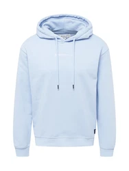TOM TAILOR Denim Sweatshirt hellblau/wei