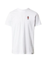 T-Shirt 'Nutcrax' rot / wei