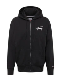 Sweatjacke schwarz / weiß