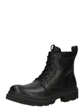 Schwarze Schnürstiefeletten im SALE image