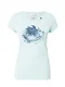 Ragwear Majica ''''FLORAH''''  marine / svetlo modra