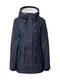 Ragwear Přechodová parka 'Monadis'  námořnická modř / bílá
