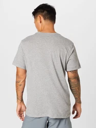 NIKE Sportshirt grau/schwarz