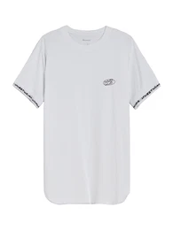 T-Shirt hellgrau / schwarz / wei