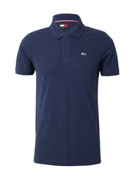 Poloshirt navy / rot / wei