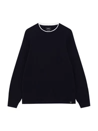 Pullover navy / wei