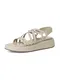 Tamaris Sandály  khaki