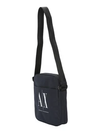 Umhängetasche navy / weiß
