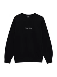 Sweatshirt schwarz / wei