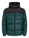 JACK & JONES Jacke 'Chili' dunkelgrn / schwarz