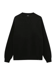 Sweatshirt schwarz