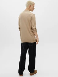 Pull&Bear Pullover dunkelbeige