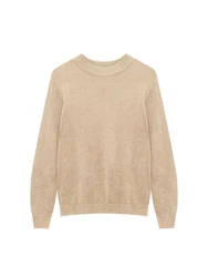 Pull&Bear Pullover dunkelbeige