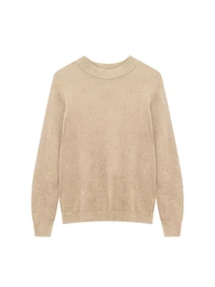 Pullover dunkelbeige