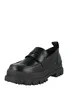 Schwarze Plateau Halbschuhe image