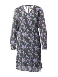 Šaty 'Hazel' tmavě zelená / fialová / bobule