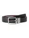 TOMMY HILFIGER Gürtel ''''DENTON'''' rot / schwarz / weiß