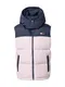 Tommy Jeans Vesta ''''Alaska''''  námořnická modř / světle růžová / červená / bílá