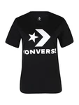 CONVERSE T-Shirt schwarz/weiß