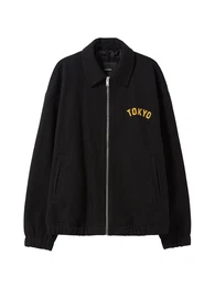 Jacke goldgelb / schwarz