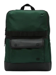 Rucksack dunkelgrün / schwarz