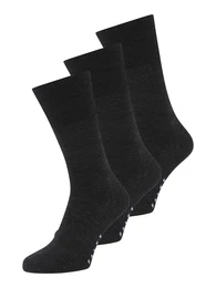 Socken 'Airport' anthrazit / hellgrau