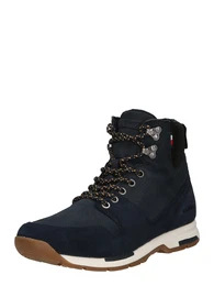 Schnürboots navy / rot / weiß