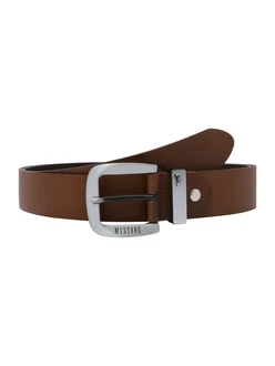 MUSTANG Gürtel braun/silber MUSTANG Gürtel braun/silber
