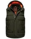 STONE HARBOUR Weste ''''Egoor'''' oliv