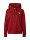 TOMMY HILFIGER Mikina  červená třešeň / černá / bílá