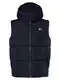 Tommy Jeans Weste 'Alaska' navy / rot / wei