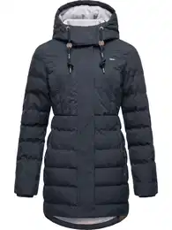 Zimní parka 'Ashanta' námořnická modř / světle šedá