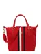 TOMMY HILFIGER Ručna torbica  crvena / crna / bijela