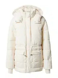 Urban Classics Zimní bunda krémová