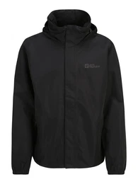 Outdoorjacke 'Stormy Point' anthrazit / schwarz