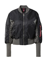 ALPHA INDUSTRIES Přechodná bunda antracitová / červená / černá / bílá